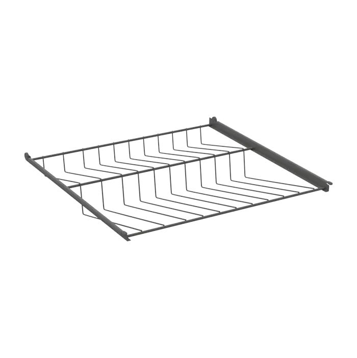 Shoe shelf 600, Dark Grey